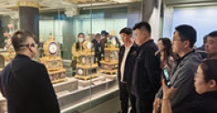 【市城市燃熱集團富泰熱力】觀賞精美文物 厚植家園情懷 光明分公司、長輸公司黨支部組織黨員參觀“鐘鳴盛世”展